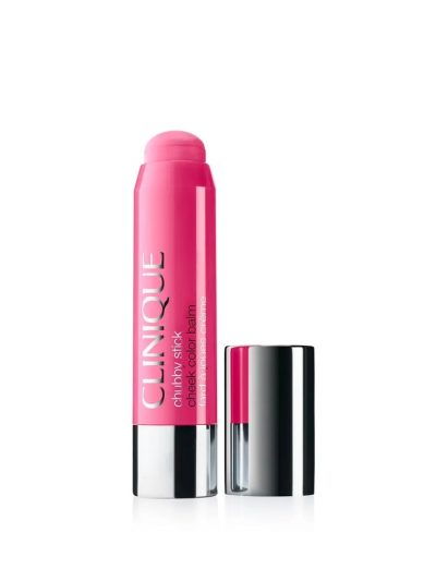 Clinique Chubby Stick™ Cheek Color Balm kremowy róż w sztyfcie 06 Poppin' Pink 6g