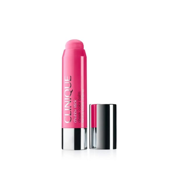 Clinique Chubby Stick™ Cheek Color Balm kremowy róż w sztyfcie 06 Poppin' Pink 6g