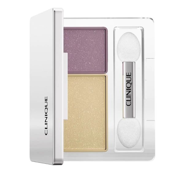 Clinique All About Shadow™ Duo podwójny cień do powiek Beach Plum 1.7g