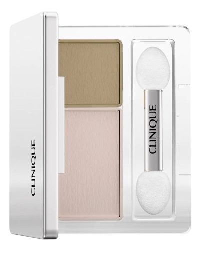 Clinique All About Shadow™ Duo podwójny cień do powiek Seashell Pink/Fawn Satin 1.7g