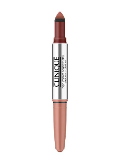 Clinique High Impact Shadow Play™ Shadow + Definer dwustronny cień do powiek w sztyfcie Strawberries + Chocolate 1.9g