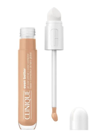Clinique Even Better™ All-Over Primer + Color Corrector lekki krem ​​korygujący kolor Peach 6ml