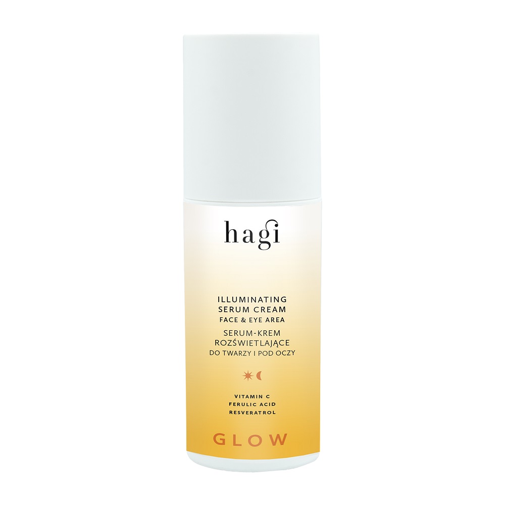 Hagi Hagi Glow serum-Creme strahlend für das Gesicht und für die Augenpartie 30ml — Inhaltsstoffe und Bewertung