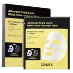 COSRX Advanced Snail Mucin Glass Glow Hydrogel Mask hydrożelowa maseczka w płachcie z mucyną ślimaka 3szt.