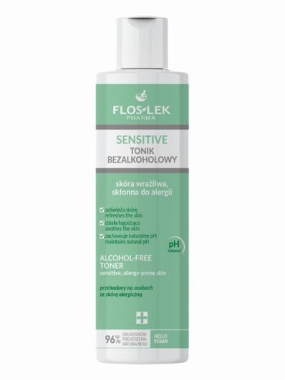 Floslek Sensitive tonik bezalkoholowy do skóry wrażliwej 225ml