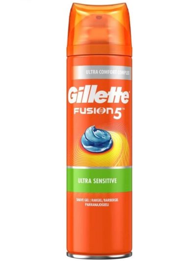 Gillette Fusion 5 Ultra Sensitive żel do golenia 200ml