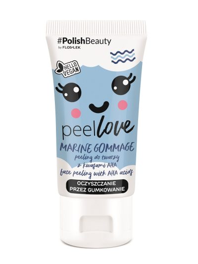 Floslek Peellove Marine Gommage peeling do twarzy z kwasami AHA 75ml
