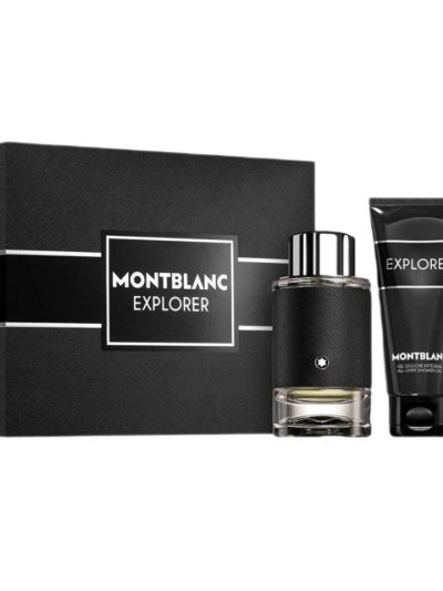 Mont Blanc Explorer zestaw woda perfumowana spray 100ml + żel pod prysznic 100ml + miniatura wody perfumowanej spray 7.5ml