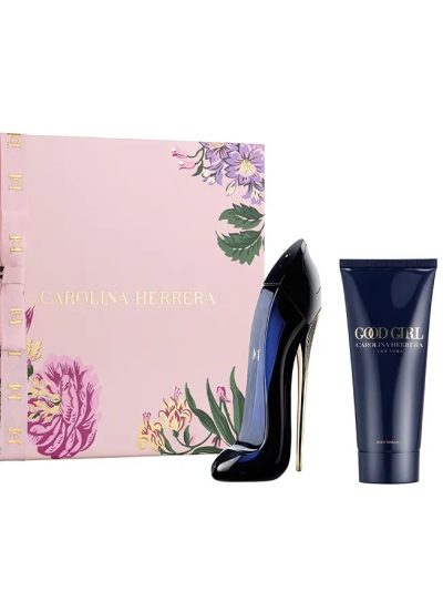 Carolina Herrera Good Girl zestaw woda perfumowana spray 80ml + woda perfumowana spray 10ml + balsam do ciała 100ml