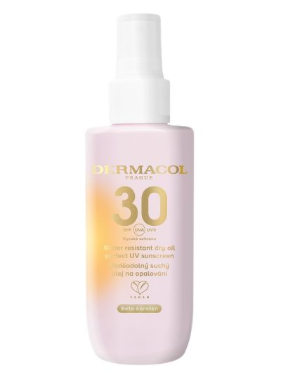 Dermacol Sun Care wodoodporny suchy olejek do opalania w sprayu SPF30 150ml