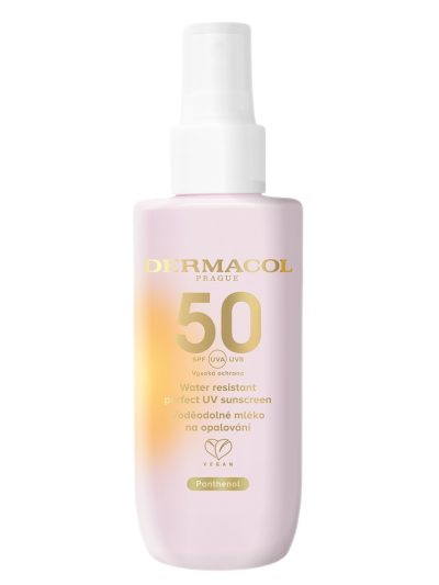 Dermacol Sun Care wodoodporne mleczko do opalania w sprayu SPF50 150ml