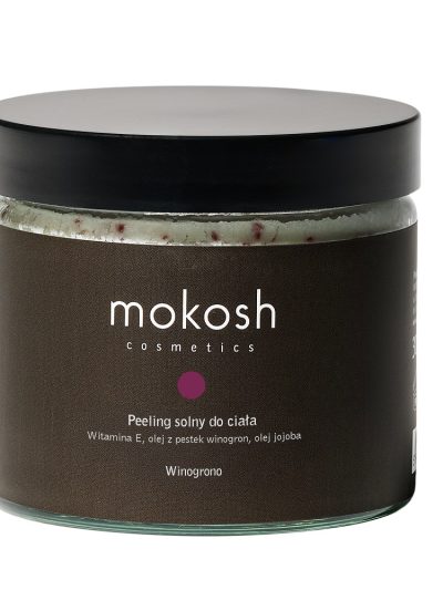 Mokosh Peeling solny do ciała Winogrono 300g