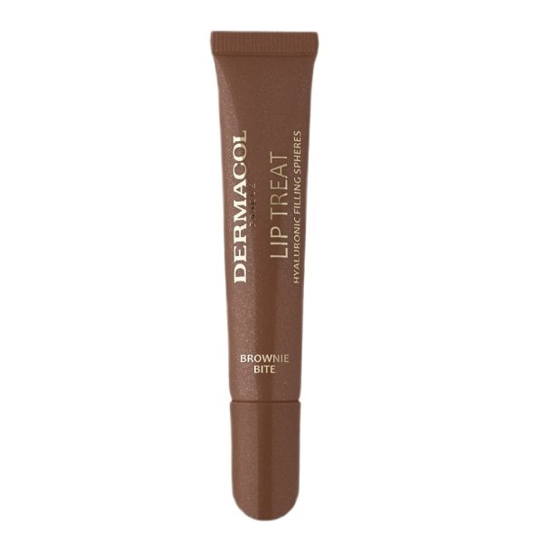 Dermacol Lip Treat nawilżający błyszczyk do ust 13 Brownie Bite 10ml
