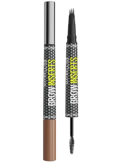Maybelline Brow Insert pisak do brwi z żelem utrwalającym 02 Soft Brown