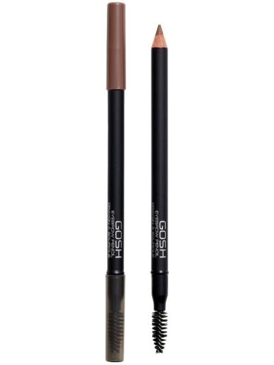 Gosh Eyebrow Pencil kredka do brwi ze szczoteczką 01 Brown 1.2g