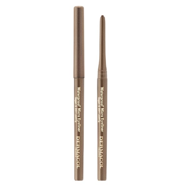 Dermacol Waterproof Micro wodoodporny eyeliner 03 Brown 0.35g