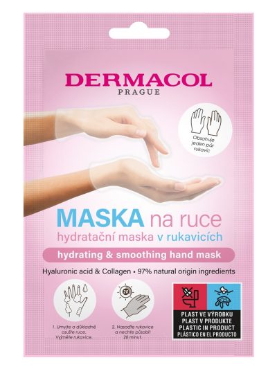Dermacol Nawilżająca maska do rąk w formie rękawiczek 1 para