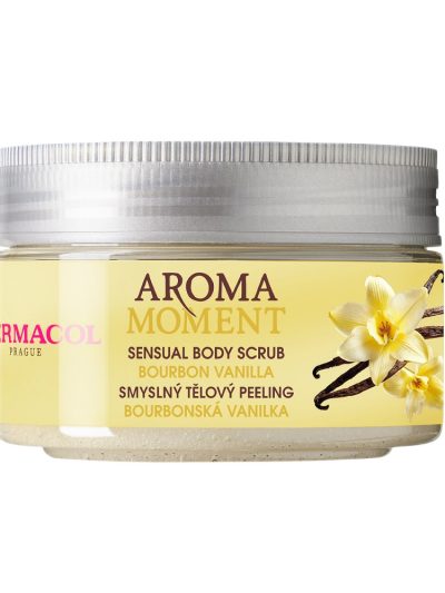 Dermacol Aroma Moment zmysłowy peeling do ciała Vanilla Bourbon 200g