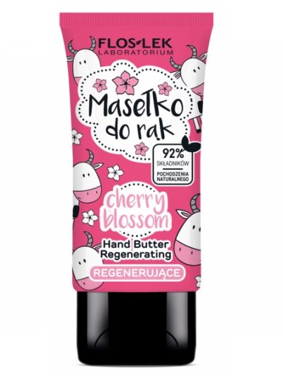 Floslek Hand Care masełko do rąk regenerujące Cherry Bloosom 50ml