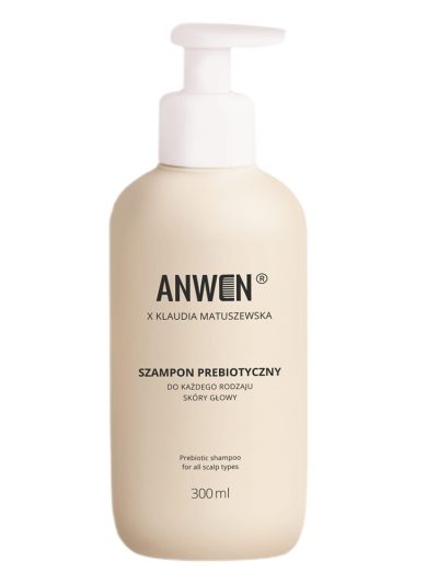 Anwen x Klaudia Matuszewska szampon prebiotyczny do każdego rodzaju skóry głowy 300ml
