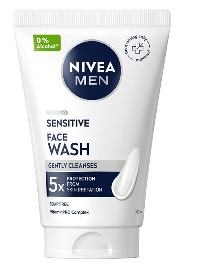 Nivea Men Sensitive żel do mycia twarzy 100ml