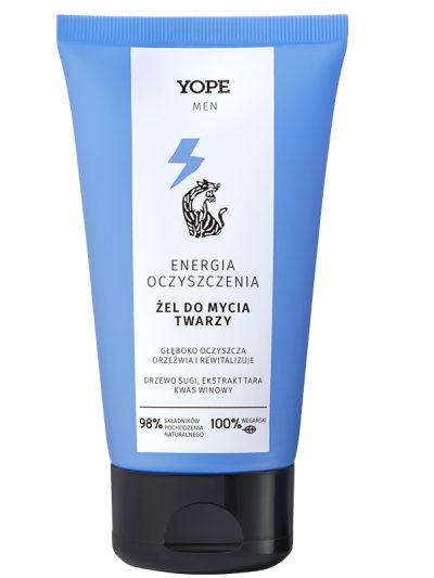 Yope Men Wood żel do mycia twarzy dla mężczyzn 150ml