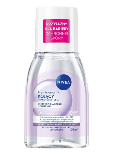 Nivea Kojący płyn micelarny cera wrażliwa i nadwrażliwa 100ml