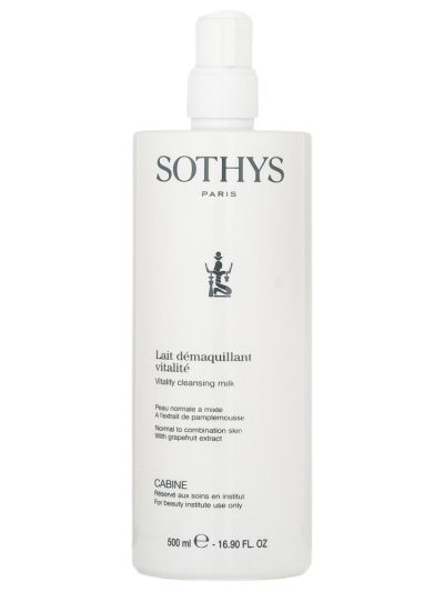 Sothys Vitality mleczko oczyszczające do twarzy 500ml