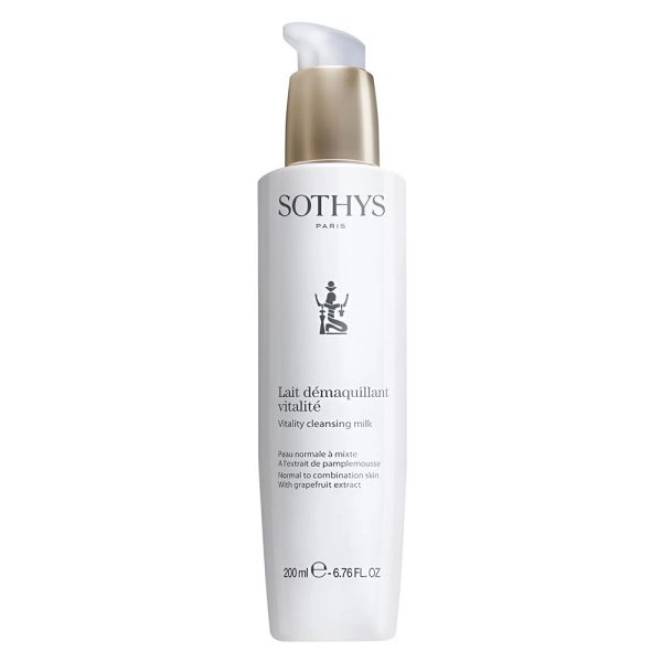 Sothys Vitality mleczko oczyszczające do twarzy 200ml