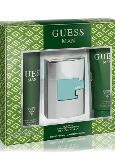 Guess Man zestaw woda toaletowa spray 75ml + żel pod prysznic 200ml + dezodorant spray 226ml