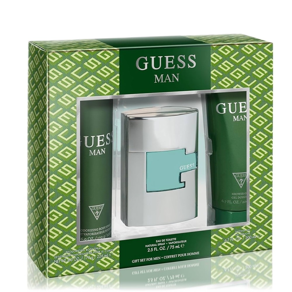 guess guess man woda toaletowa 75 ml   zestaw  