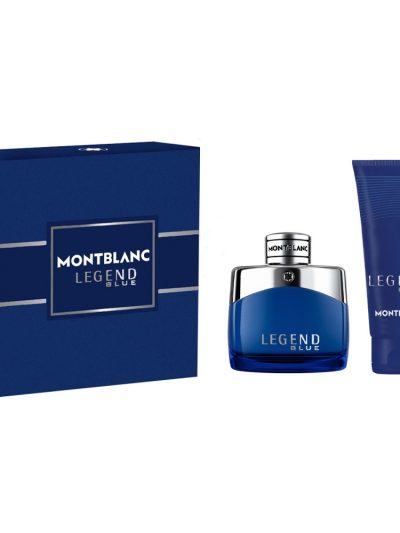 Mont Blanc Legend Blue zestaw woda perfumowana spray 50ml + żel pod prysznic 100ml