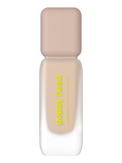 Poppy Head Seams Right długotrwały kryjący podkład do twarzy o satynowym wykończeniu 03 Seams Beige 38g