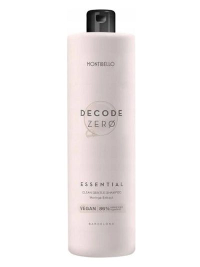 MONTIBELLO Decode Zero Essential Shampoo naturalny szampon do włosów 1000ml