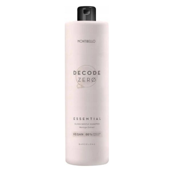MONTIBELLO Decode Zero Essential Shampoo naturalny szampon do włosów 1000ml