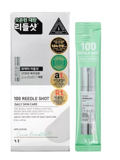 VT Cosmetics Reedle Shot 100 booster do głębokiej poprawy tekstury skóry 10x2ml