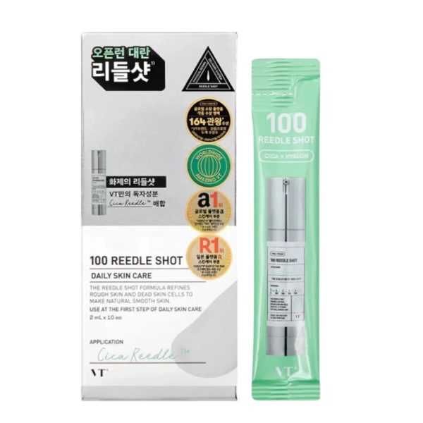 VT Cosmetics Reedle Shot 100 booster do głębokiej poprawy tekstury skóry 10x2ml