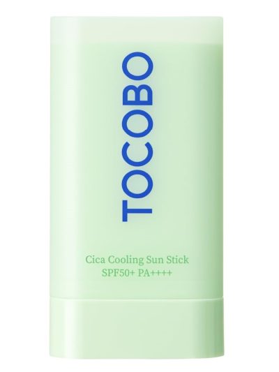 TOCOBO Cica Cooling Sun Stick SPF50+ PA++++ chłodzący sztyft przeciwsłoneczny 18g