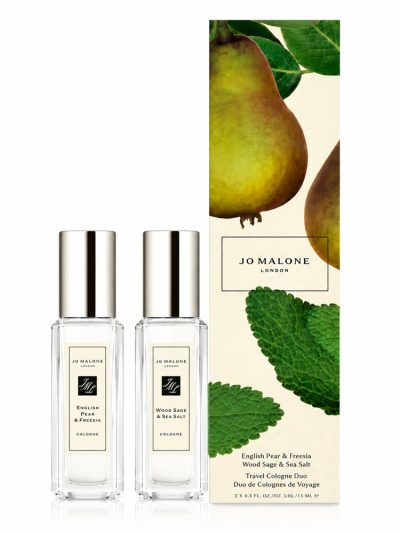 Jo Malone Travel Cologne Duo zestaw English Pear & Freesia woda kolońska 9ml + Wood Sage & Sea Salt woda kolońska 9ml