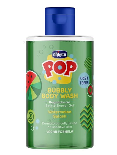 Chicco Pop żel pod prysznic o zapachu arbuza 300ml