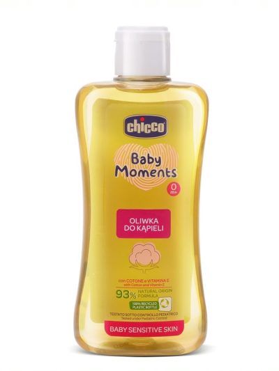 Chicco Baby Moments oliwka do kąpieli 0m+ 200ml