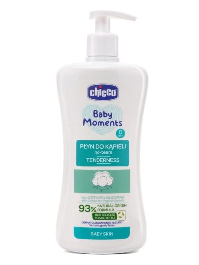 Chicco Baby Moments płyn do kąpieli 0m+ Tenderness 500ml