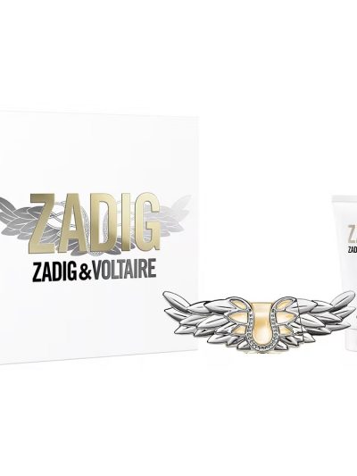 Zadig&Voltaire Zadig zestaw woda perfumowana spray 50ml + balsam do ciała 50ml