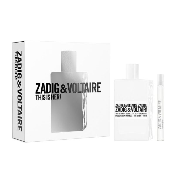 Zadig&Voltaire This Is Her! zestaw woda perfumowana spray 100ml + woda perfumowana spray 10ml