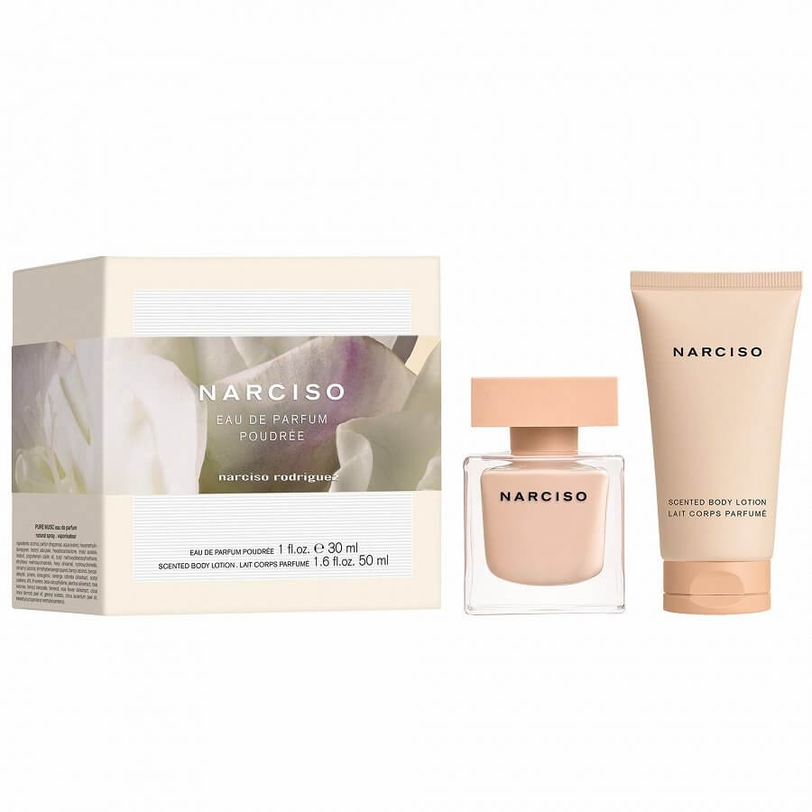 narciso rodriguez narciso poudree woda perfumowana 30 ml   zestaw  