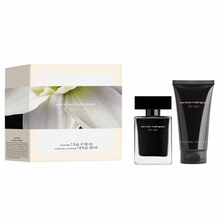 narciso rodriguez for her woda toaletowa 30 ml   zestaw  