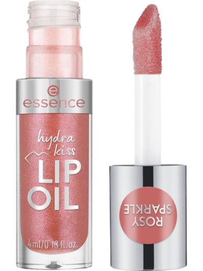Essence Hydra Kiss Lip Oil odżywczy olejek do ust 11 Rosy Sparkle 4ml