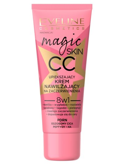 Eveline Cosmetics Magic Skin CC upiększający krem nawilżający na zaczerwienienia 30ml