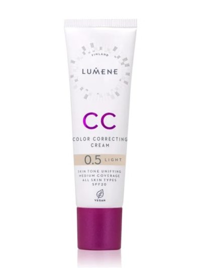 Lumene CC Color Correcting Cream SPF20 podkład do twarzy w kremie 7w1 Light 30ml