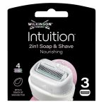 Wilkinson Intuition Nourishing wkłady z 4 ostrzami 3szt